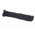 50' Black 3/8" General Purpose Utility Rope